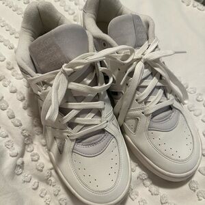 Adidas Midcity White and Light Gray Sneakers